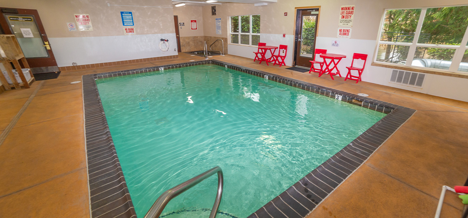Relax By Our Indoor Pool & Hot Tub